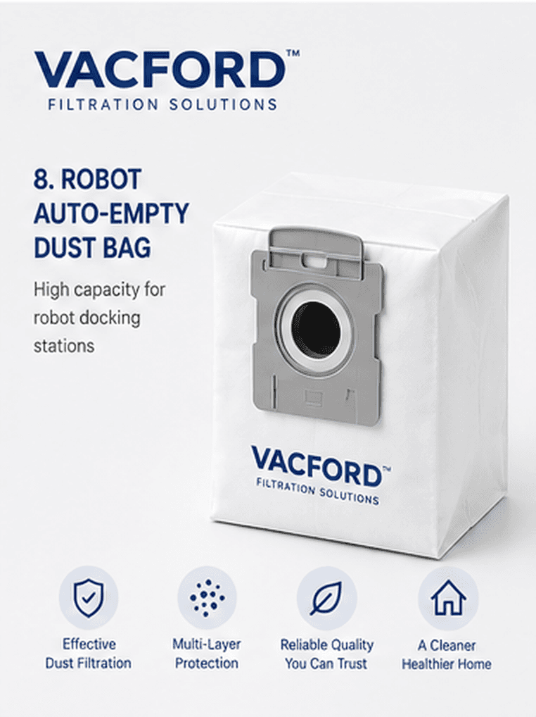 VACFORD Replacement Dust Bag Compatible with Bosch / Siemens vacuum dust bag range